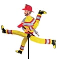 thumbnail image 1 of Whirligig Spinner Running Fireman 23" – Heroic Firefighter-Themed Design, Weather-Resistant Outdoor Decor, Durable & Lightweight for Patios, Yards, and Gardens - Eye-Catching Wind Spinner, 1 of 6