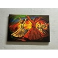 thumbnail image 1 of Whirling Dervish Oil Painting Print, Printed Canvas Canvas, Canvas, Canvas Printed Canvas, Muslim Housewarming Canvas Gift, Islamic Printed Canvas, Canvas Wall Decor - Natural Framed, 1 of 9