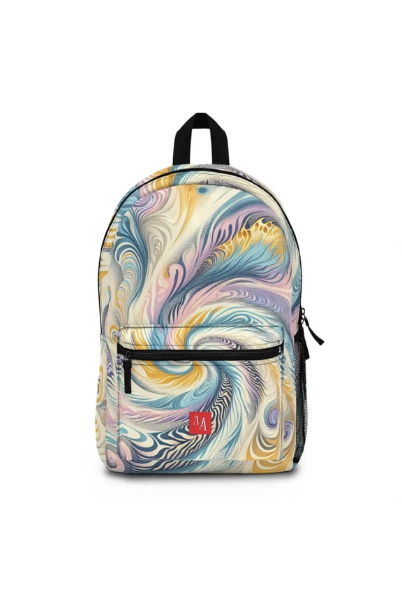 Whirling Pastel Imagination - Backpack