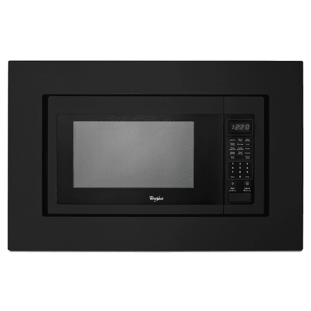 Whirlpool - 30" Trim Kit for Microwaves - Black