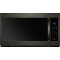 thumbnail image 1 of Whirlpool - 1.9 Cu. Ft. Over-the-Range Microwave with Sensor Cooking - Black stainless steel, 1 of 5