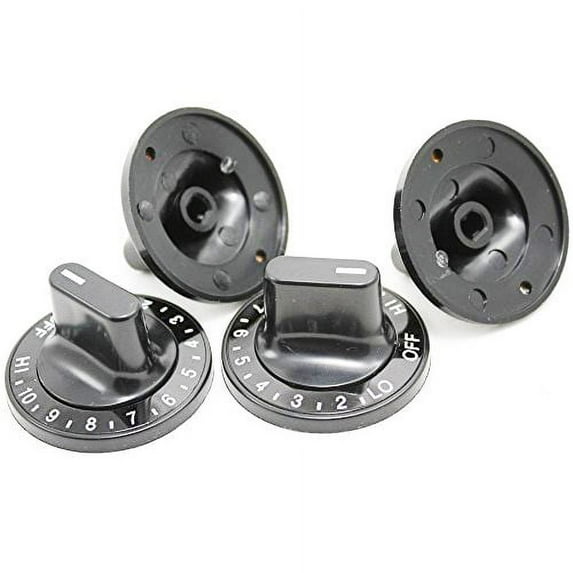 Whirlpool 12200035 KNOB KIT (4 PACK) - OEM Part