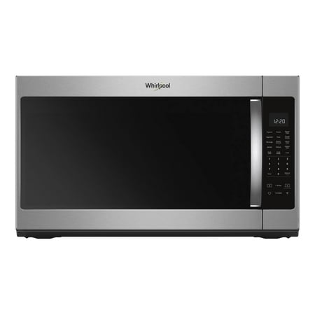 Whirlpool - 2.1 Cu. Ft. Over-the-Range Microwave with Sensor Cooking - Stainless steel