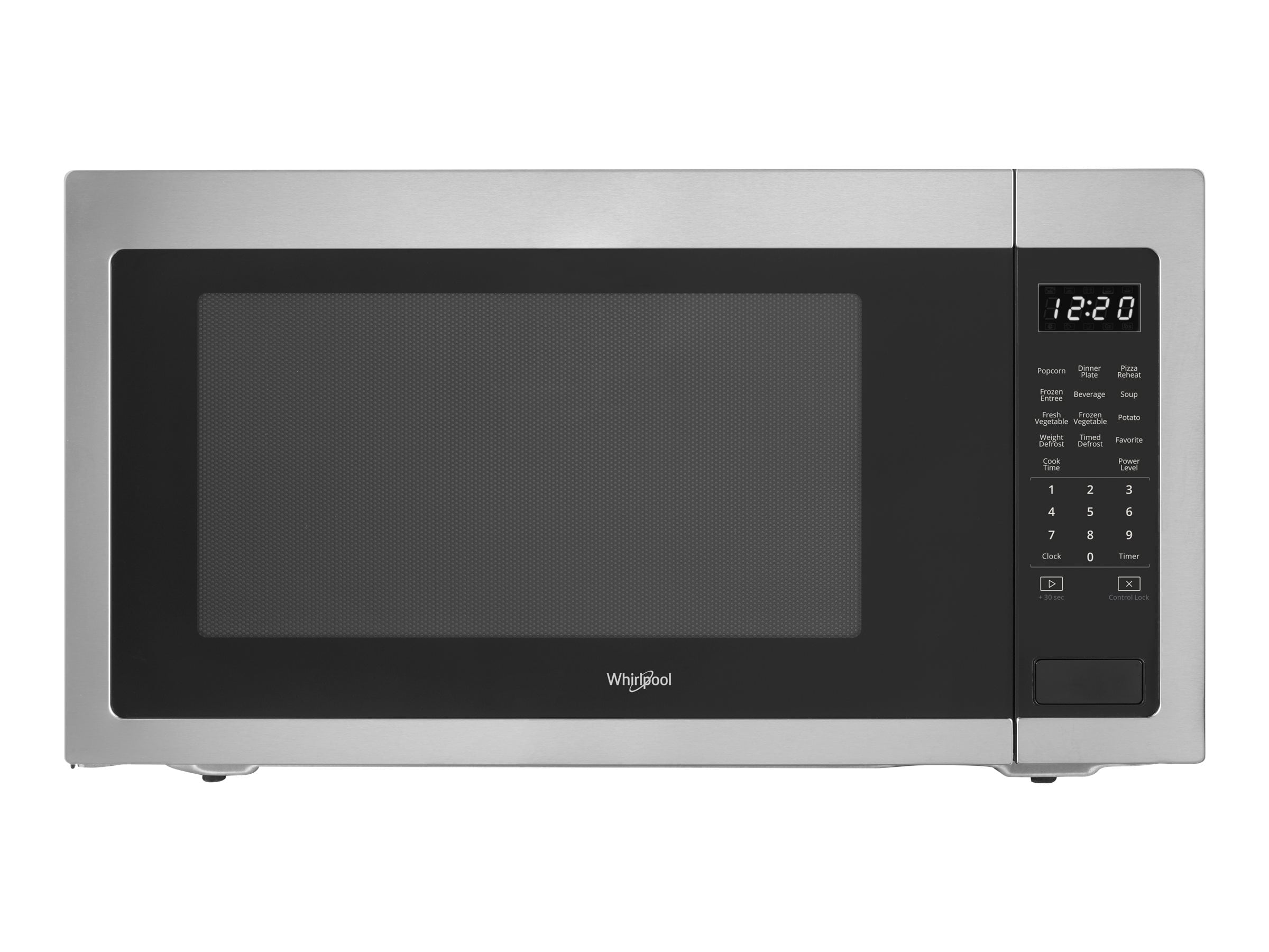 Whirlpool 2.2 cu ft Over-the-Range Microwave Oven in Stainless Steel