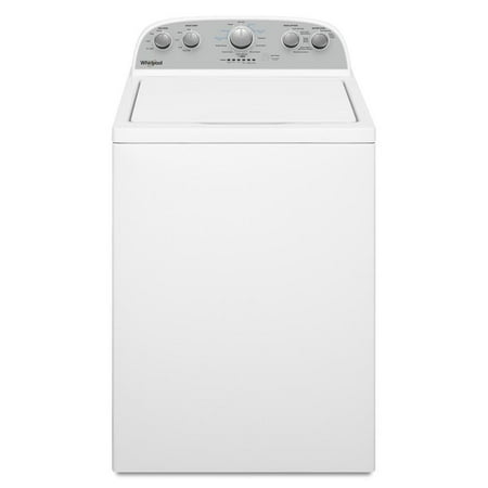 Whirlpool - 3.8 Cu. Ft. High Efficiency Top Load Washer with 360 Wash Agitator - White