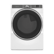 Whirlpool 27 Inch Smart Front Load Electric Dryer with 7.4 cu ft Capacity, Wrinkle Shield Option with Steam,Quick Dry Cycle ENERGY STAR in White WED6720RW