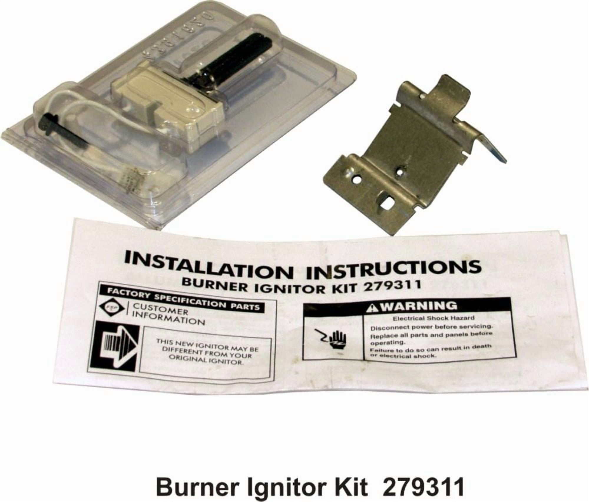 Whirlpool 279311 Dryer Burner Igniter Kit