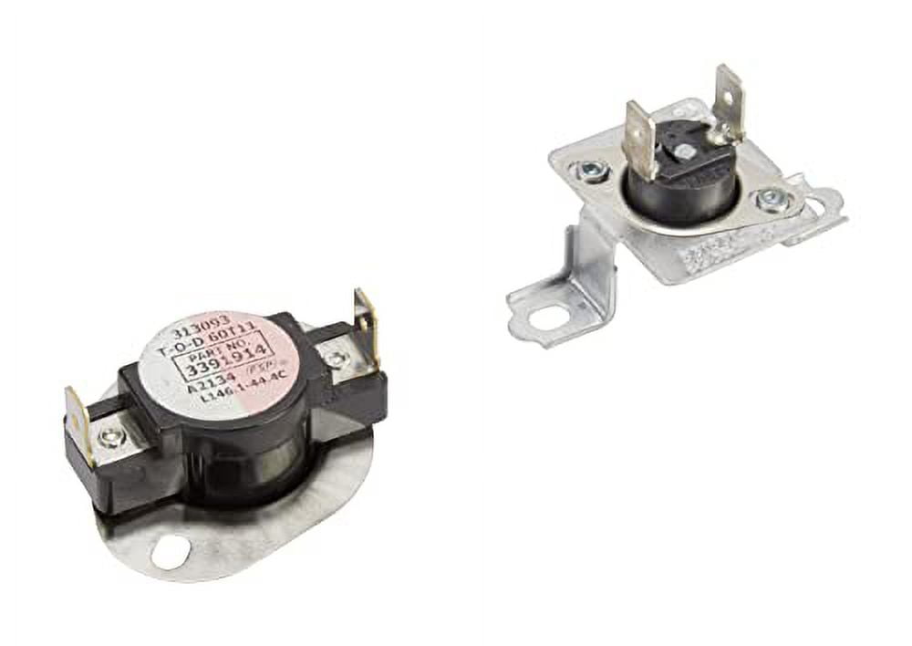 Whirlpool 279973 Dryer Thermostat, White