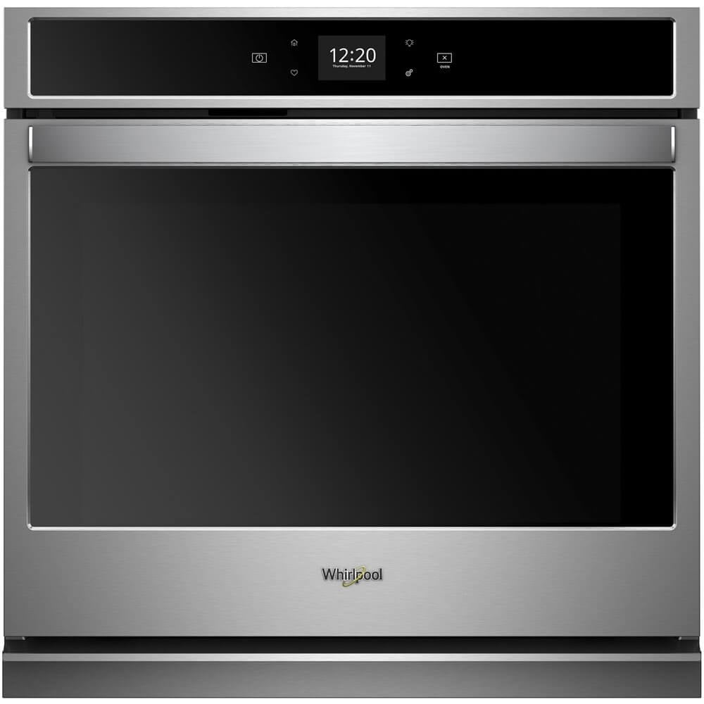 Whirlpool 30” 5.0 cu ft Electric Single Wall Oven in Stainless Steel