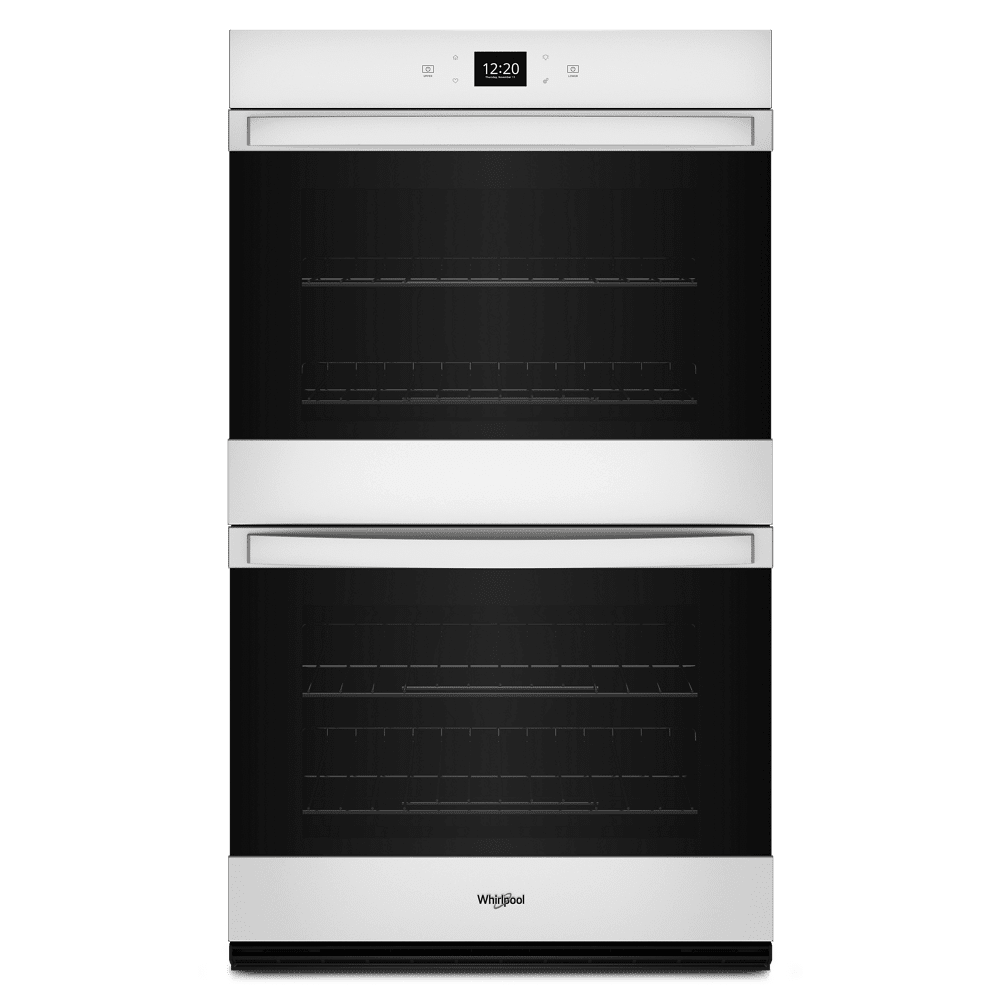 Whirlpool 30 Inch Double Thermal Self Clean Oven WOED5030LW