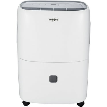 Whirlpool 30 Pt.1 Piece 2,000 Sq. ft. Dehumidifier in White - Automatic Shut-off, Variable Speed