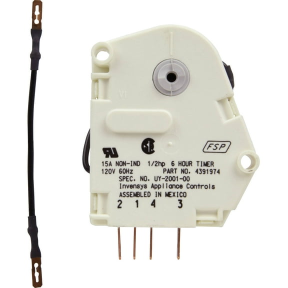 Whirlpool 4391974 Defrost Timer