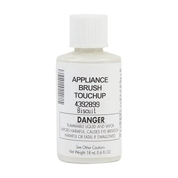 Whirlpool 4392899 Biscuit Acrylic Touch Up Paint Bottle, Biscuit