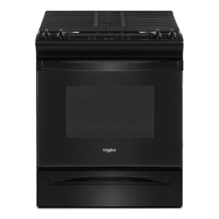 Whirlpool - 5.0 Cu. Ft. Gas Range with Frozen Bake™ Technology - Black