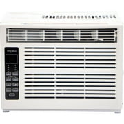 Whirlpool 8,000 BTU 115V 350 Sq. Ft. Window Air Conditioner with Remote, White, WHAW081CW