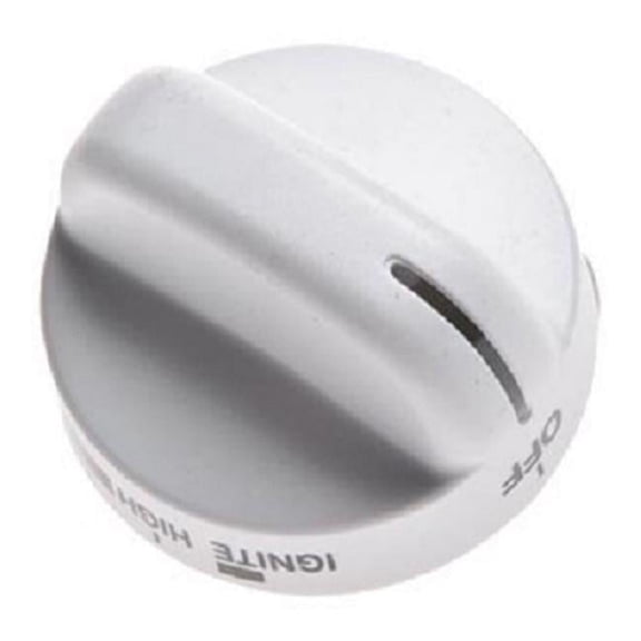 Whirlpool 8273104 Oven Burner Range Control Knob White OEM