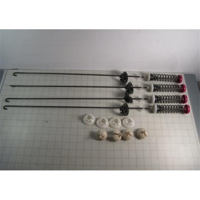 Whirlpool APLW11130356 Washer Suspension Rod Kit, Pack of 4