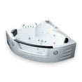 thumbnail image 1 of Whirlpool Bathtub 59,05″ x 59,05″ hot tub double pump with Heater – Sant’Angels, 1 of 6