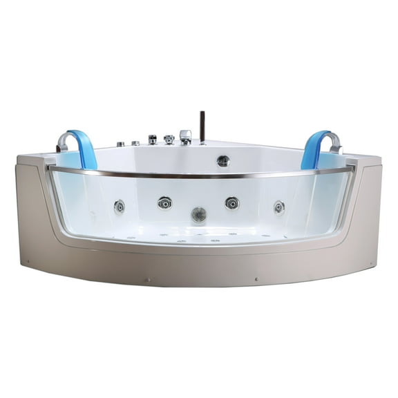 Whirlpool Bathtub 59.8 X 59.8 hot tub double pump Capri