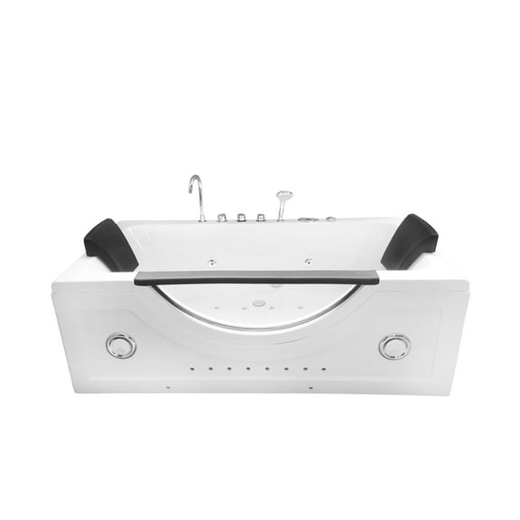 Whirlpool Bathtub 71 x 35,50 double pump with Heater Niagara