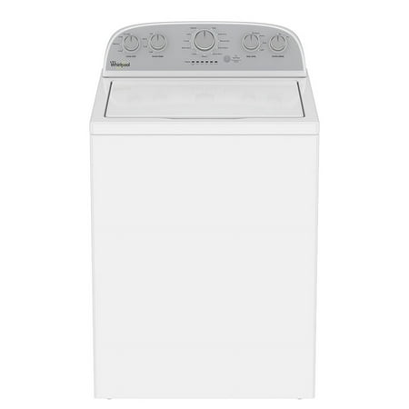 Whirlpool® Brand New 1CWTW4845EW T Washer with 3.5 cu. ft. and 11 Washing Cycles. Depth: 26” - Height: 42” - Width: 27”