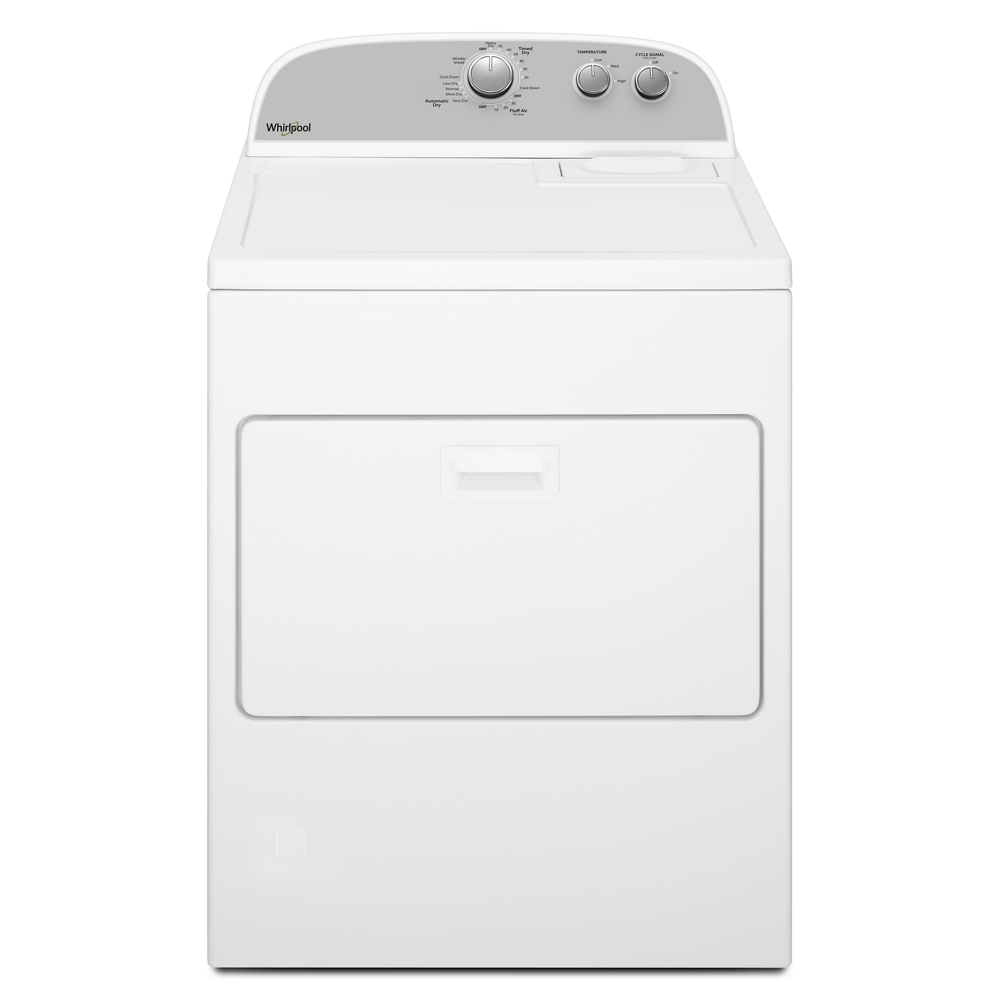 Whirlpool® Brand New Model WGD4950HW - 7.0 Cu ft - Top Load Gas Dryer - White - With Auto Dry™ Drying System - image 1 of 5