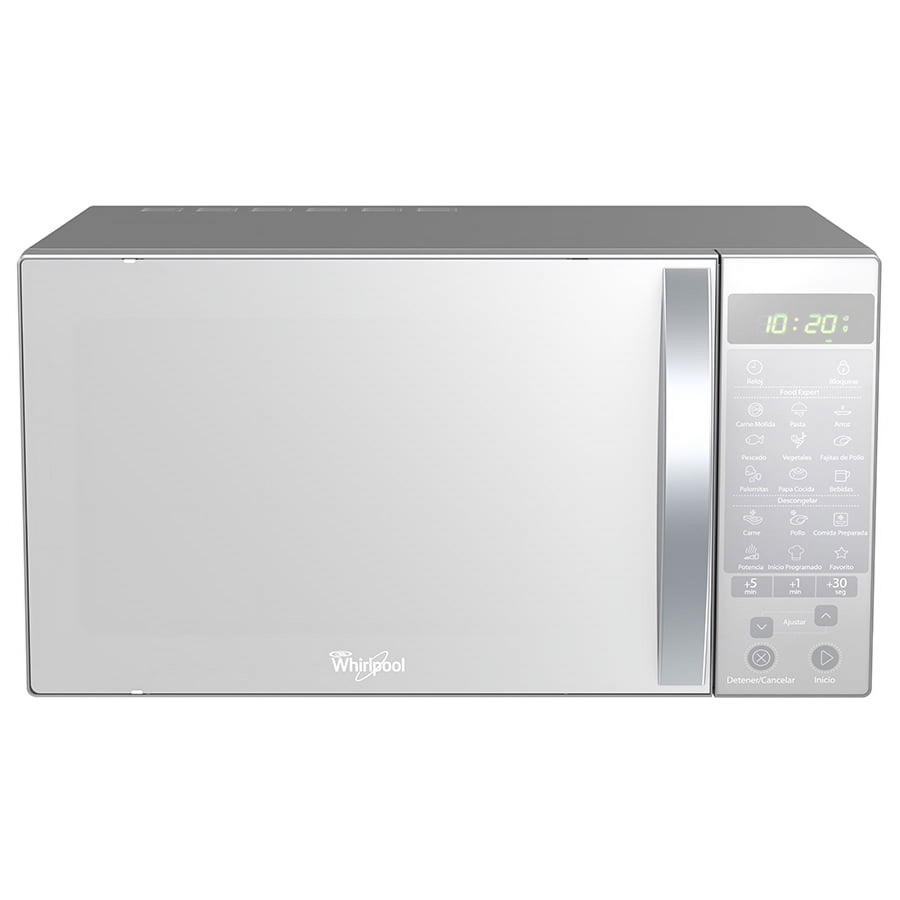 Whirlpool Brand New WM1211D Microwave Countertop 1.1 Cu ft, Color Silver