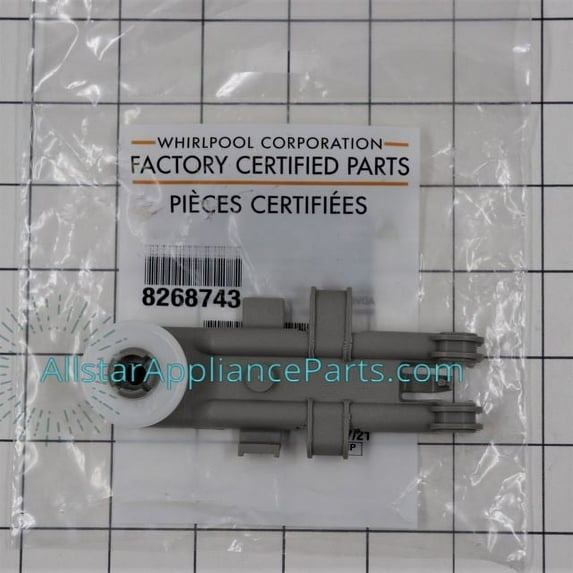 Whirlpool Dishwasher Dishrack Roller 8268743