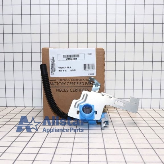 Whirlpool Dishwasher Water Inlet Valve W11434044