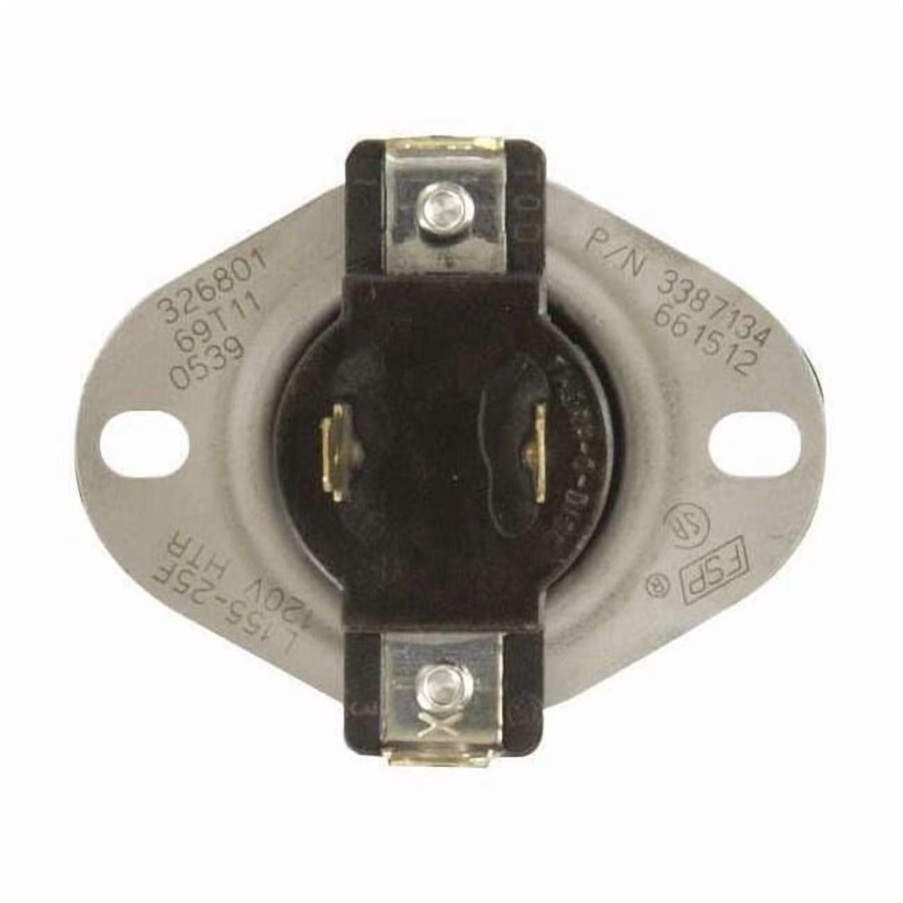 Whirlpool Dryer Cycle Thermostat WP3387134