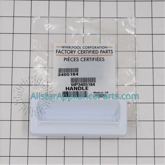 Whirlpool Dryer Door Handle WP3405184