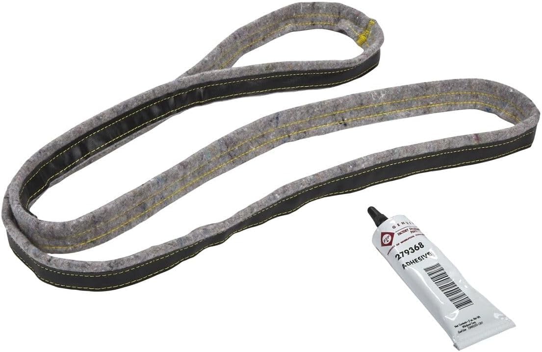 NEBOO Dryer Drum Felt Seal Gasket - Replacement For Whirlpool WP33001807 78.5x1.75 Inch