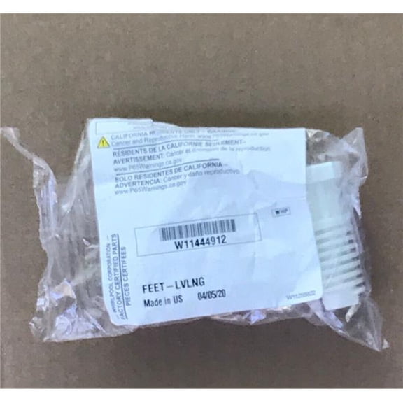 Whirlpool WPLW11444912 Dryer Leveling Feet