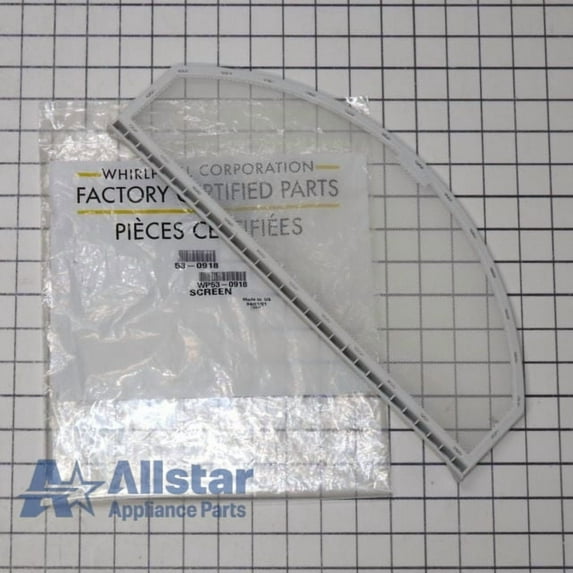 Whirlpool Dryer Lint Filter WP53-0918