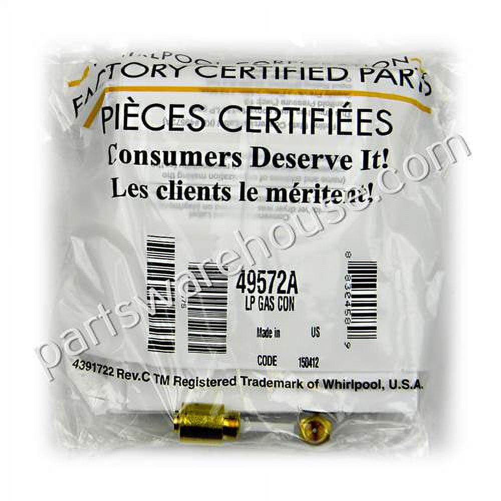Whirlpool Dryer Propane Conversion Kit 49572A