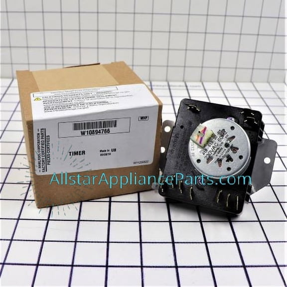Whirlpool Dryer Timer W10894766