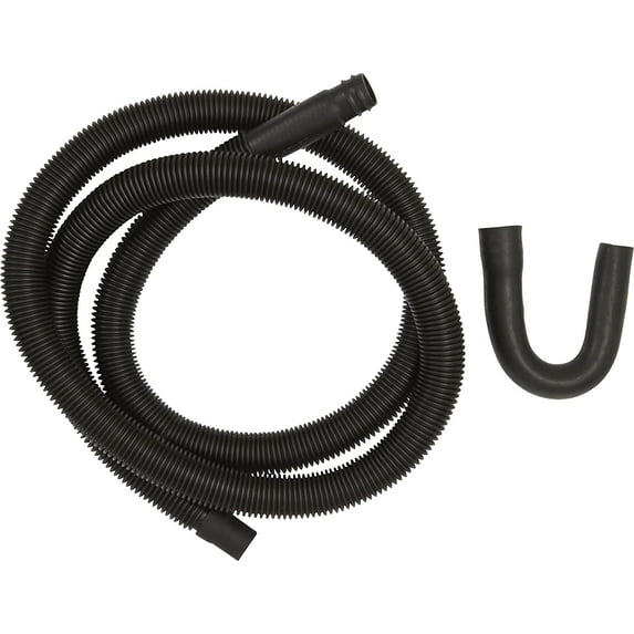 Whirlpool Genuine OEM 285666 Washer Drain Hose (10 Foot) with Elbow