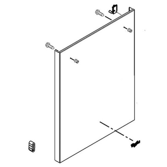 Whirlpool WPLW11174870 Genuine OEM Dishwasher Panel