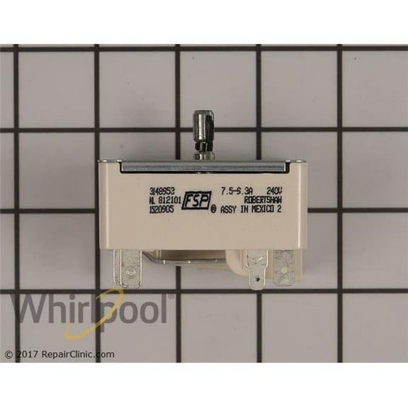 Whirlpool APL3148953 Genuine OEM Infinite Switch