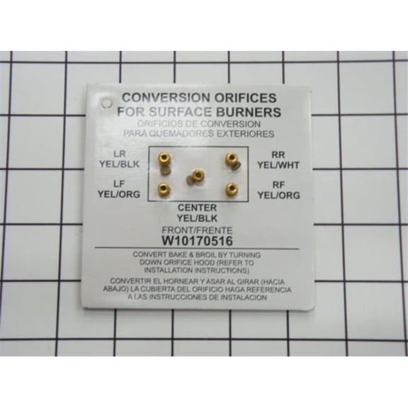 Whirlpool WPLWPW10170516 Genuine OEM Orifice Spud