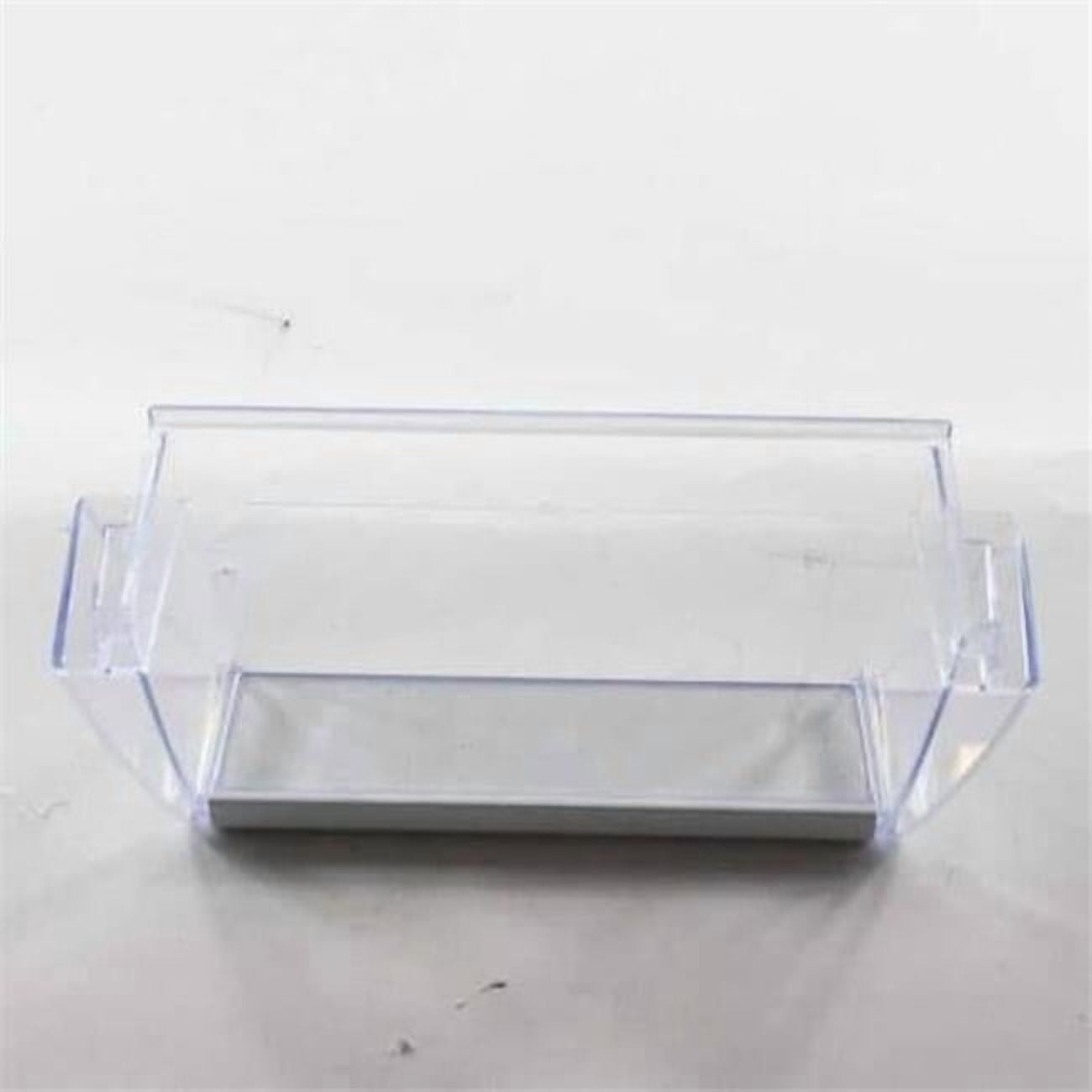Whirlpool WPW10296857 Genuine OEM Shelf Bin - Refrigerator & Freezer Door, Clear, SXS