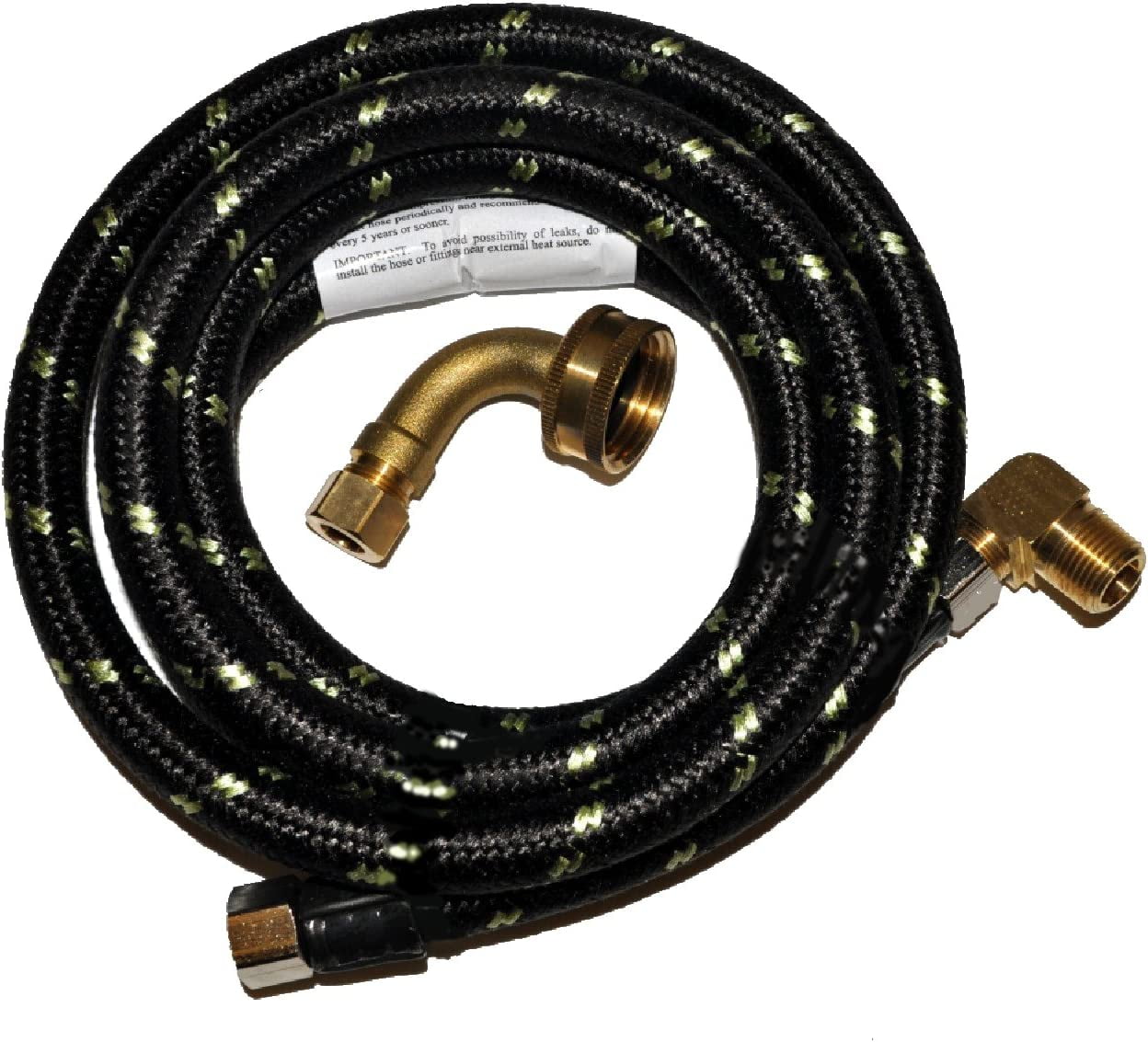 Whirlpool Genuine OEM W10278635RP Dishwasher Fill Hose Kit