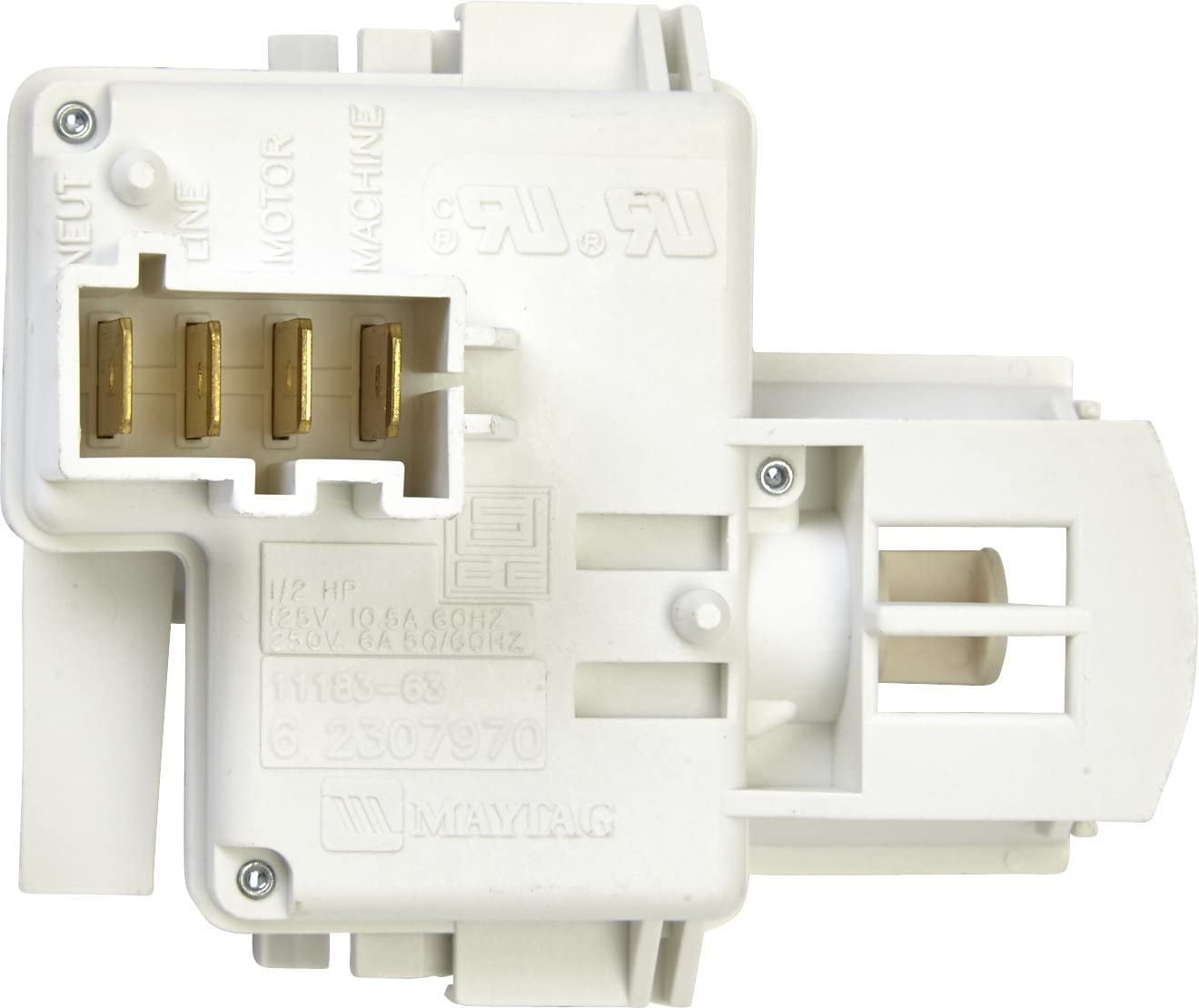 Whirlpool Genuine OEM WP22004243 Washer Lid Switch Assembly