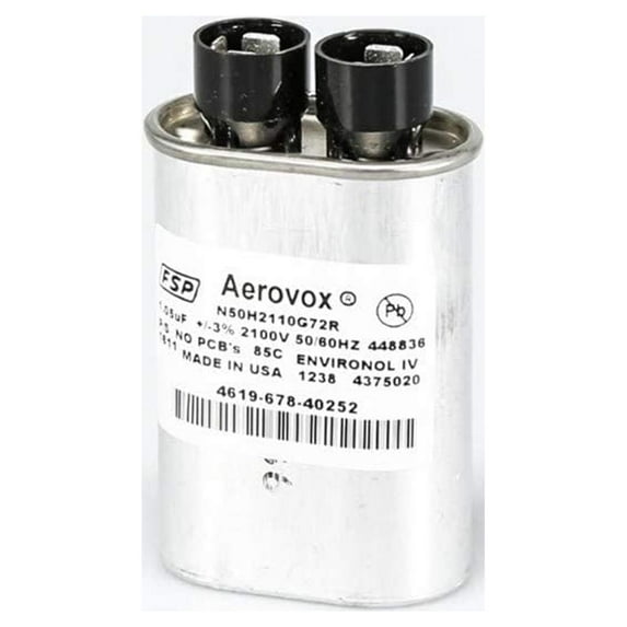 Whirlpool Genuine OEM WP4375020 Microwave/Range High Voltage Capacitor