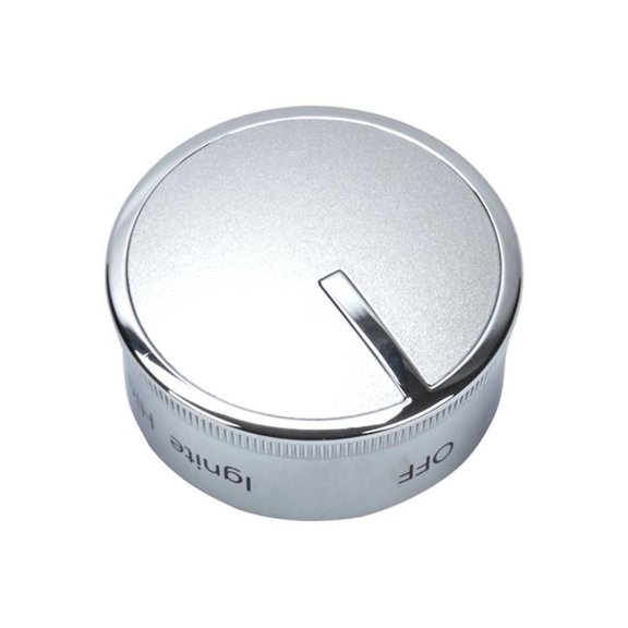 Whirlpool WPLWPW10467316 Heavy Barrel Range Control Knob, White - 2 Piece