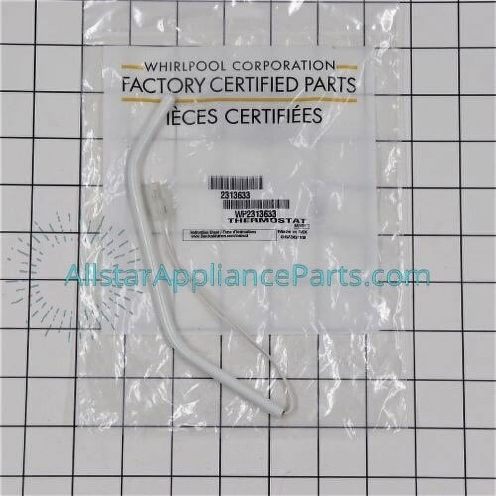 Genuine OEM Ice Machine Bin Thermistor - Replacement Part WPW10503764 (Replaces WP2217288)