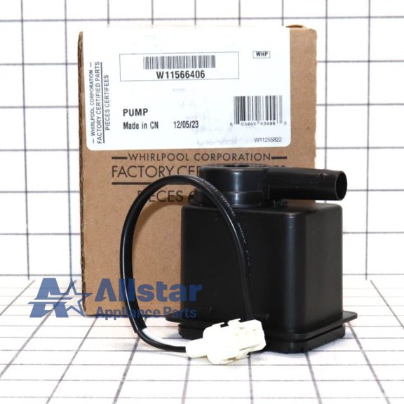Whirlpool Ice Machine Pump W11566406