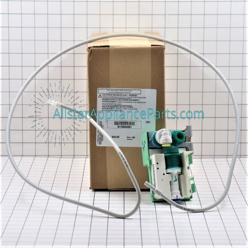 Whirlpool Ice Machine Water Inlet Valve W10585391