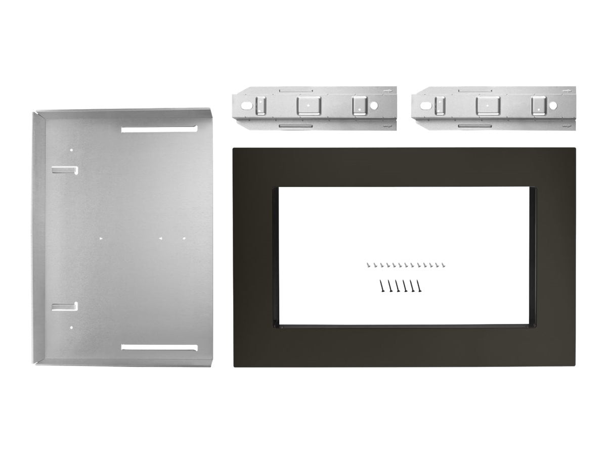 Whirlpool MK2160AV - Microwave oven trim kit - black stainless