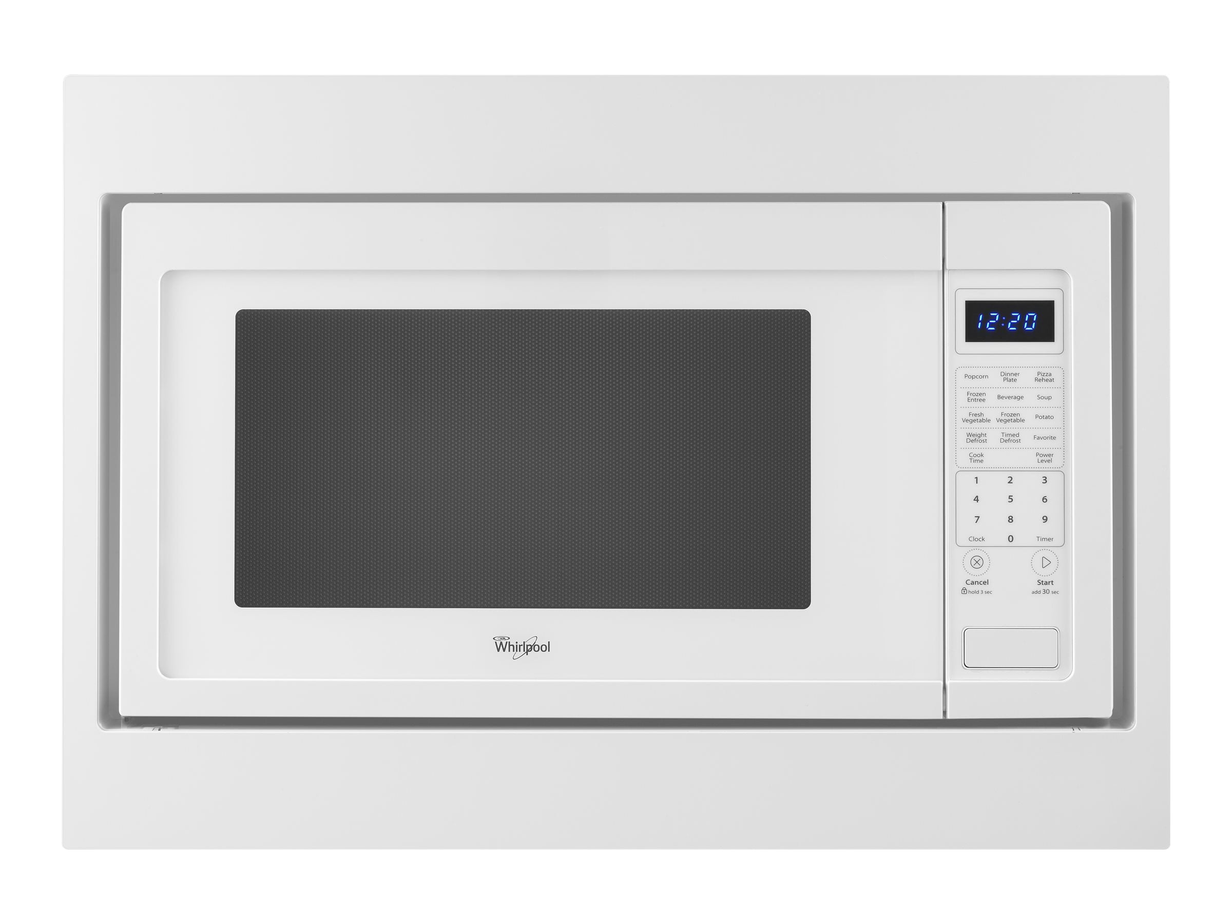 Whirlpool MK2227AW Trim kit white